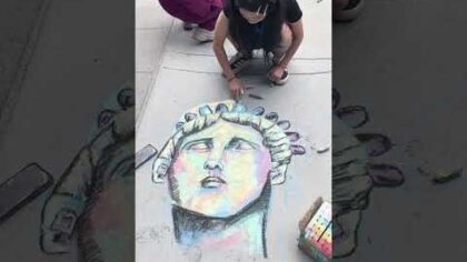 4th of July Chalk Drawing 2026 — YouTube video thumbnail