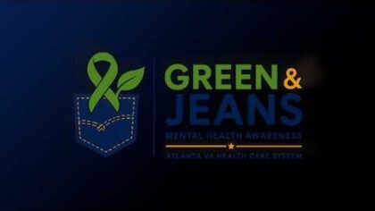 Atlanta VA Goes Green for Mental Health Awareness — YouTube video thumbnail
