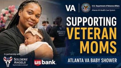Atlanta VA Health Care System baby shower supports Veteran mothers — YouTube video thumbnail