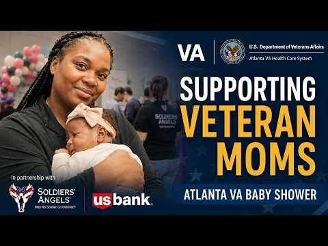 Atlanta VA Health Care System baby shower supports Veteran mothers — YouTube video thumbnail