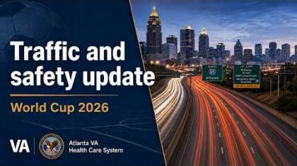 Atlanta VAHCS traffic and safety update for FIFA World Cup 2026 — YouTube video thumbnail