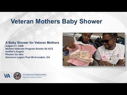 Baby Shower for Veteran Mothers — YouTube video thumbnail