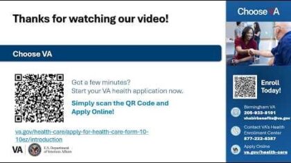Choose VA Health Care 101 Video — YouTube video thumbnail