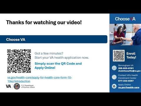 Choose VA Health Care 101 Video — YouTube video thumbnail