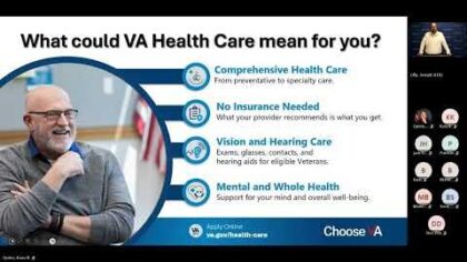 Choose VA Tele townhall — YouTube video thumbnail
