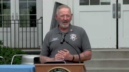 Edward Hines Jr. VA Hospital 9/11 Remembrance Ceremony — YouTube video thumbnail