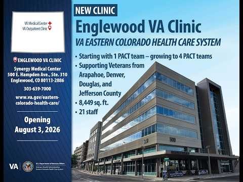 Englewood VA Clinic: First Day Tour — YouTube video thumbnail