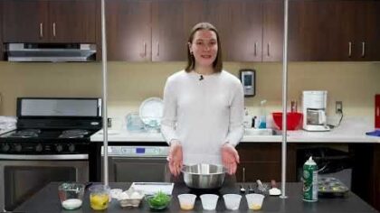Healthy Teaching Kitchen Crustless Quiche Muffins — YouTube video thumbnail