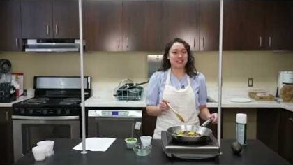 Healthy Teaching Kitchen Huevos rancheros — YouTube video thumbnail