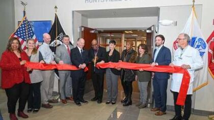 Huntsville South & Veterans Transportation Program Ribbon Cutting — YouTube video thumbnail