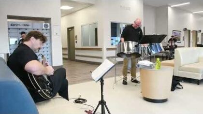 Tulsa Symphony visits Veterans at Ernest Childers VA Outpatient Clinic — YouTube video thumbnail