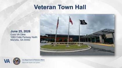 Veteran Town Hall, June 25, 2026 — YouTube video thumbnail
