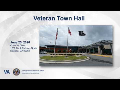 Veteran Town Hall, June 25, 2026 — YouTube video thumbnail
