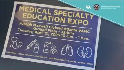 Veterans connect to care at Atlanta VA Health Fair Expo — YouTube video thumbnail
