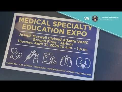 Veterans connect to care at Atlanta VA Health Fair Expo — YouTube video thumbnail