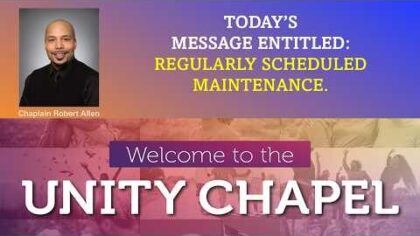 Worship Service with Chaplain Allen, August 2026 — YouTube video thumbnail