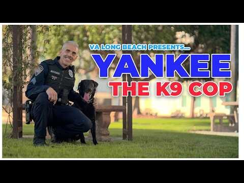 Yankee The K9 Cop At VA Long Beach — YouTube video thumbnail
